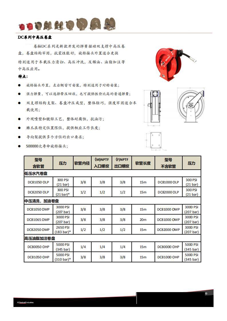 開放式潤(rùn)滑油卷軸器